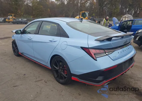 2025 Hyundai Elantra N z USA, uszkodzony, nr VIN KMHLW4DK4SU026929